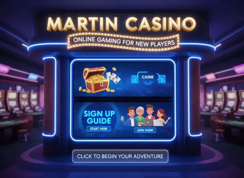 signup Martin Casino