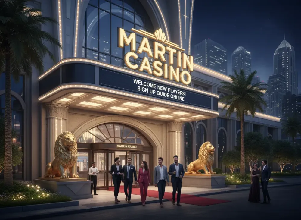 signup Martin Casino